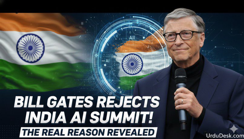 Bill Gates India AI Summit News UrduDesk