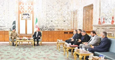 Field Marshal Asim Munir meeting with Iranian President Masoud Pezeshkian in Tehran for regional security talks.