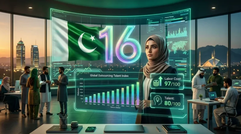 Pakistan ranks 16th in Global Outsourcing Talent Index 2026 by Ataraxis Management