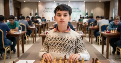 11-year-old Pakistani chess player Saad Jahangir winning Arena International Master title