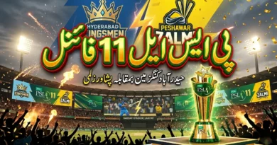 پی ایس ایل 11 فائنل، حیدرآباد کنگز مین بمقابلہ پشاور زلمی تھمب نیل