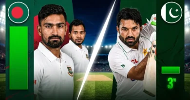 Mohammad Rizwan batting in Pakistan vs Bangladesh 2nd Test match Day 4 at Sylhet