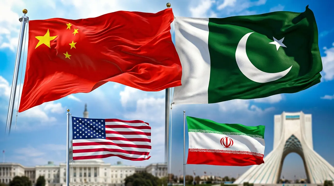 پاکستان، چین اور ایران کے درمیان آبنائے ہرمز کی بحالی کے لیے سفارتی مذاکرات