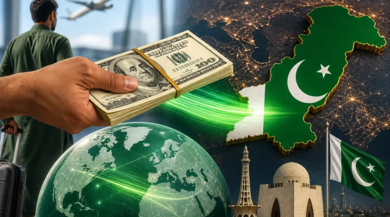 اسٹیٹ بینک آف پاکستان کی جانب سے اپریل کے مہینے میں ترسیلاتِ زر کے اعداد و شمار کی گرافک رپورٹ