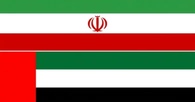 متحدہ عرب امارات اور ایران کے جھنڈے، وال اسٹریٹ جرنل کی رپورٹ کا پس منظر
