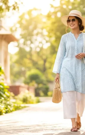 جون کے مہینے میں گرمیوں کا روایتی اور اسٹائلش لباس