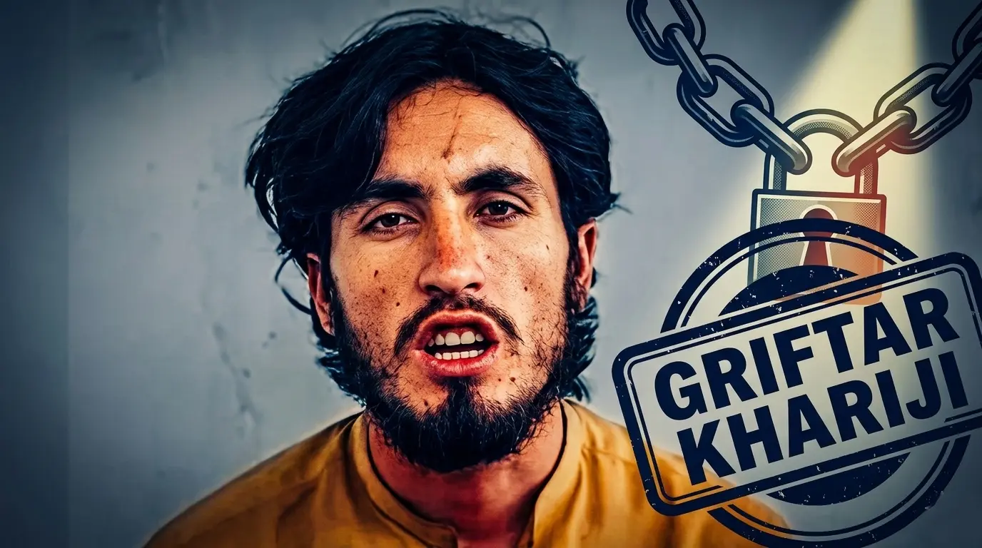 فتنہ الخوارج کا گرفتار دہشت گرد عمر دین عرف جذبہ