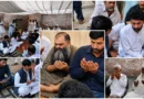 ایم پی اے رانا راشد منہاس، عامر سندھو، منیر جٹ اور ملک شعبان سانحہ کاہنہ کے لواحقین سے تعزیت اور دعا کرتے ہوئے