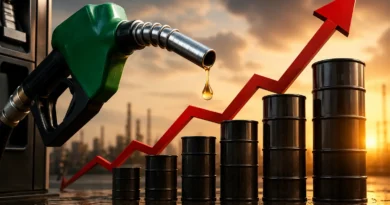 Chart showing continuous increase in petrol and diesel prices in Pakistan July 2026