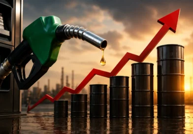 Chart showing continuous increase in petrol and diesel prices in Pakistan July 2026