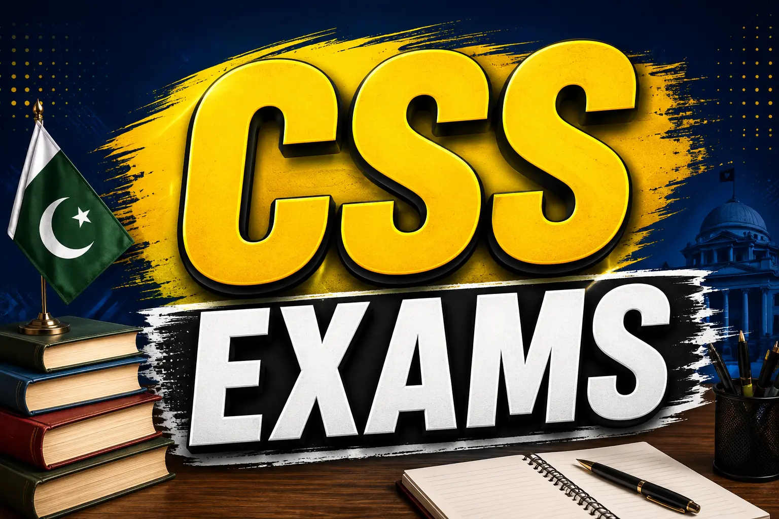 FPSC official building representing CSS Exam 2027 schedule and MPT screening test dates