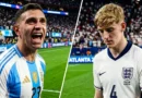 FIFA World Cup 2026 final preview Spain vs England with Argentina victory celebration