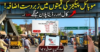 موبائل کال اور انٹرنیٹ پیکیجز کی قیمتوں میں اضافے پر تشویشناک پس منظر