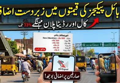 موبائل کال اور انٹرنیٹ پیکیجز کی قیمتوں میں اضافے پر تشویشناک پس منظر