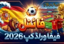 اسپین فٹ بال ٹیم فیفا ورلڈ کپ 2026 کے فائنل میں پہنچ گئی، ہسپانوی جھنڈا اور سنہری ٹرافی کی تصویر