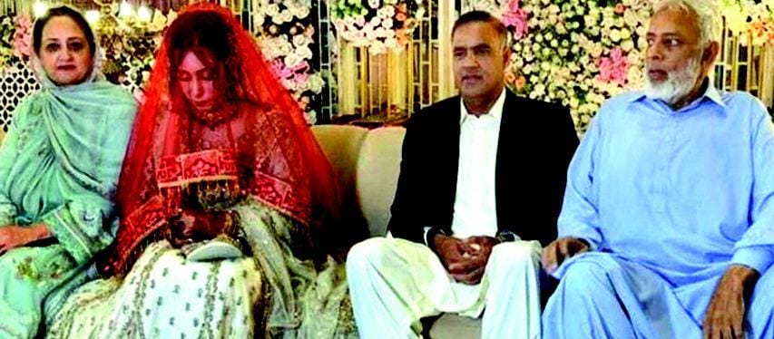 مسلم لیگ ن کے رہنما عابد شیر علی کی دوسری شادی کی تصویر