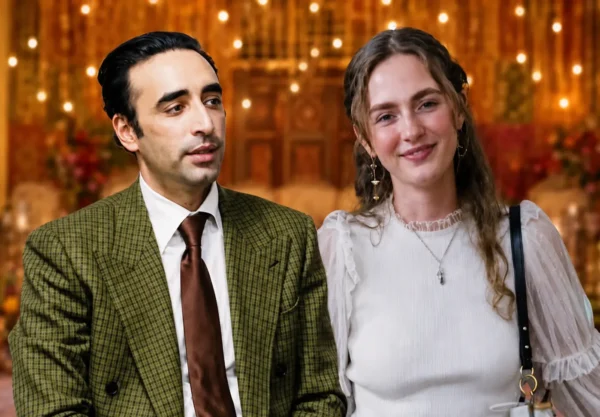 Bilawal Bhutto Zardari alongside a European woman amid engagement rumors in Vienna