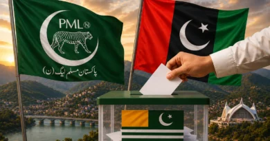 آزاد کشمیر انتخابات 2026 کے غیر حتمی نتائج میں مسلم لیگ ن اور پیپلز پارٹی کی پیش رفت