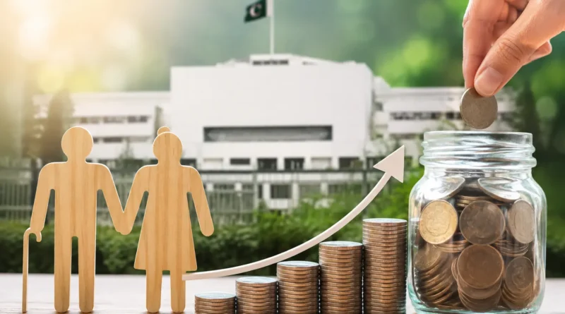 پاکستان میں وفاقی حکومت کے نئے شراکتی پینشن سسٹم 2024 کا تصویری خاکہ