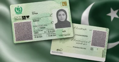 نادرا کا کیو آر کوڈ پر مبنی نیا چِپ کے بغیر قومی شناختی کارڈ
