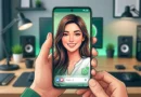 WhatsApp new media viewer layout showing full screen reply bar and emoji reactions