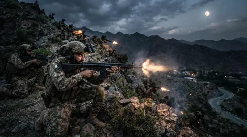Security forces engaged in operations against khawarij in Khyber Pakhtunkhwa border areas