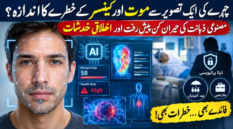 AI face scanning model for cancer risk prediction and biological age analysis