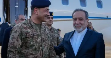 Field Marshal Asim Munir arriving in Tehran for official talks with Iranian officials
